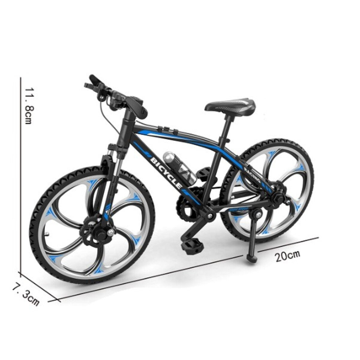 Fun Trading Mountain Bike Fahrrad Metall / Die Cast 1:8, 1 Stück, 3-fach sortiert