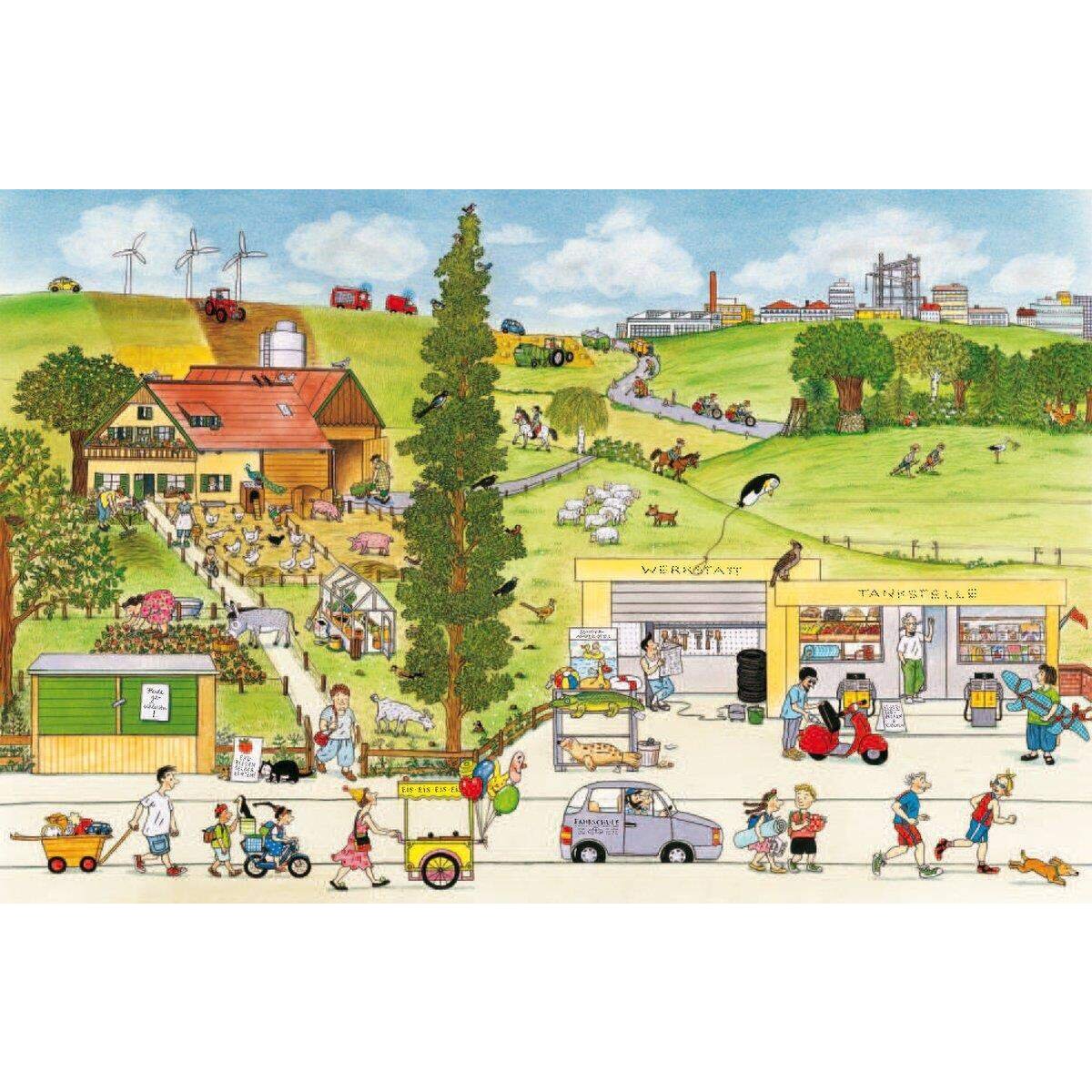 Gerstenberg Sommer-Wimmelbuch. Midi-Ausgabe