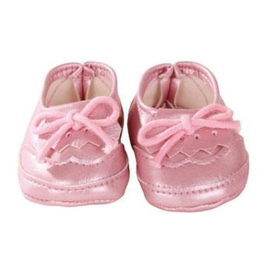 Götz Puppenkleidung Mokkasin Schuhe pink für Puppen von 30-33cm