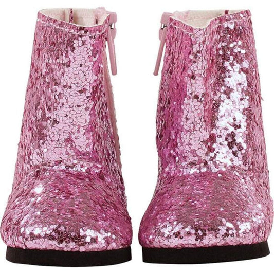 Götz Stiefel Glitzerpink Gr. M/XL
