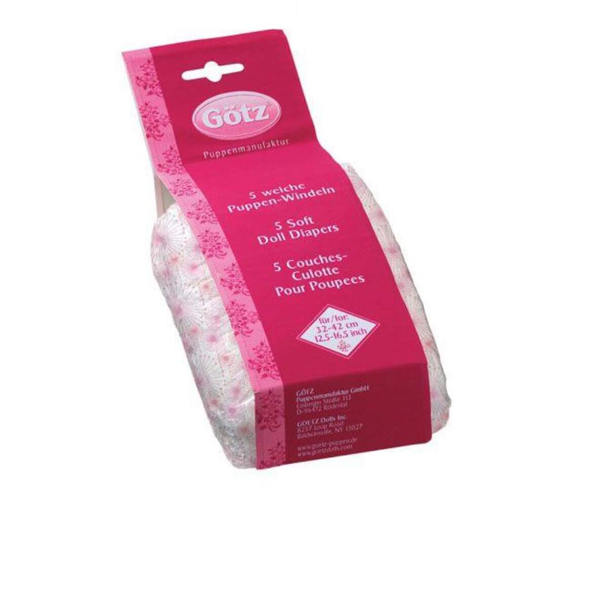 Götz Windeln Happy Flower, Größe M, 5 Stück