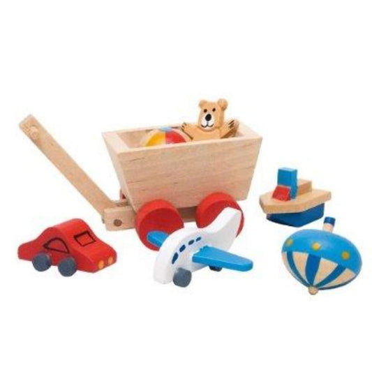 goki Accessoires Kinderzimmer, 7-teilig, Puppenhausmöbel