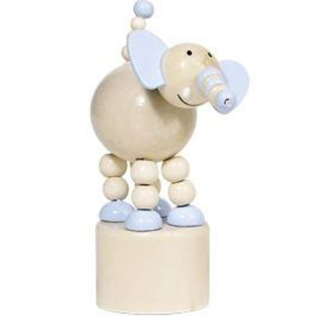 goki Holztiger Wackeltiere Afrika, 1 Stück, 6-fach sortiert