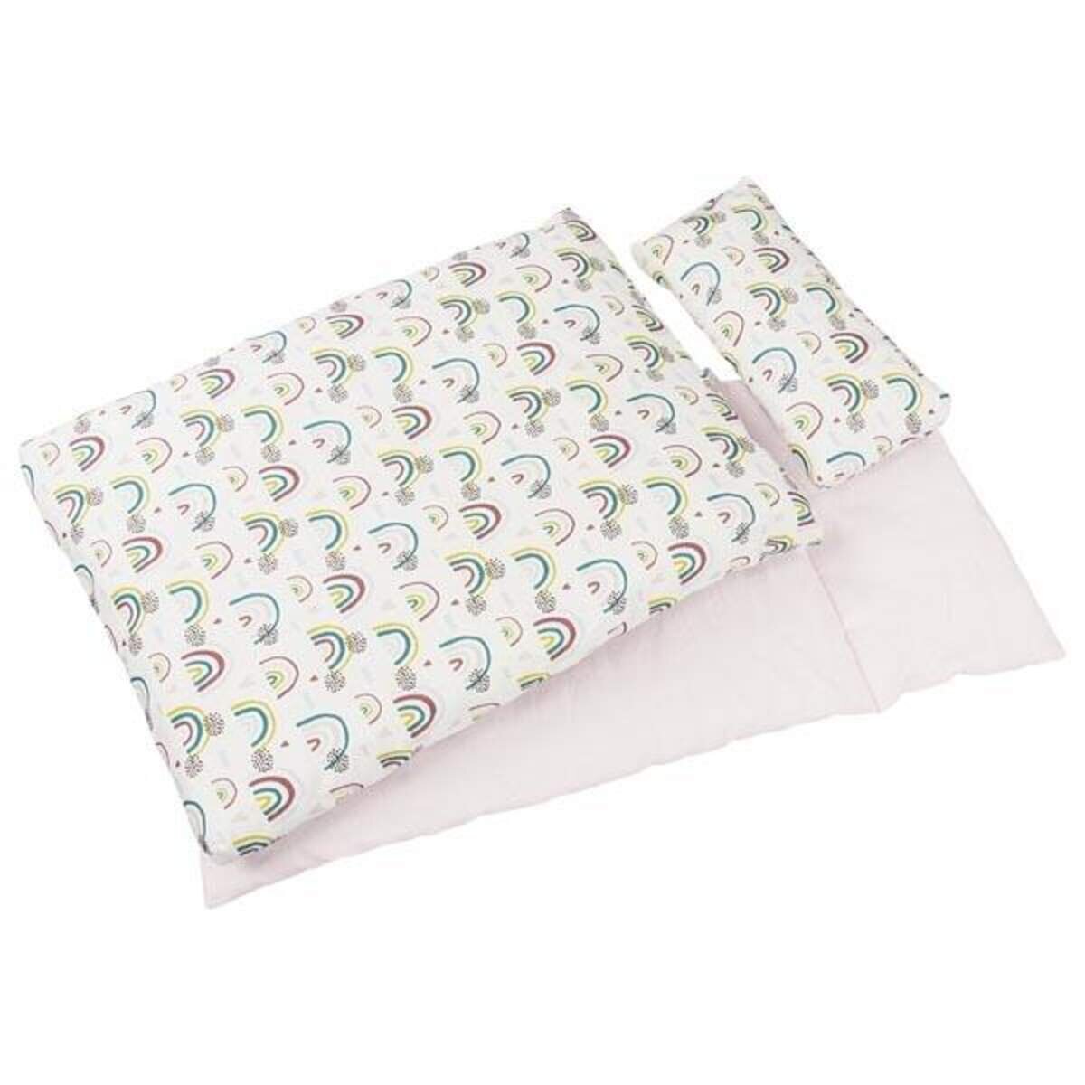 goki Puppenbettzeug Regenbogen