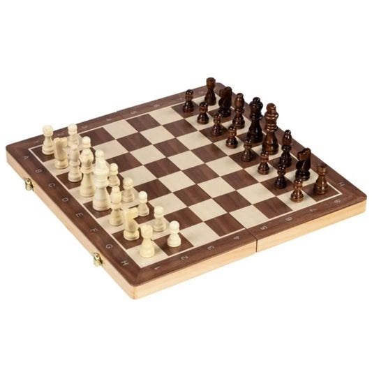 goki Schach/Dame Spiel 2in1, magnetisch
