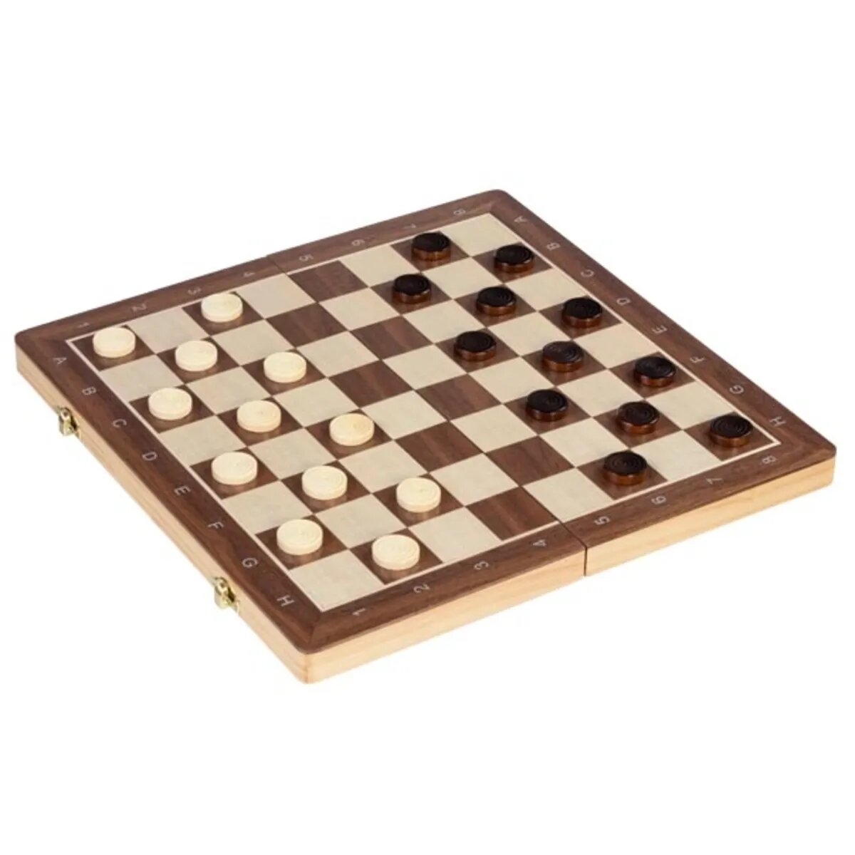 goki Schach/Dame Spiel 2in1, magnetisch
