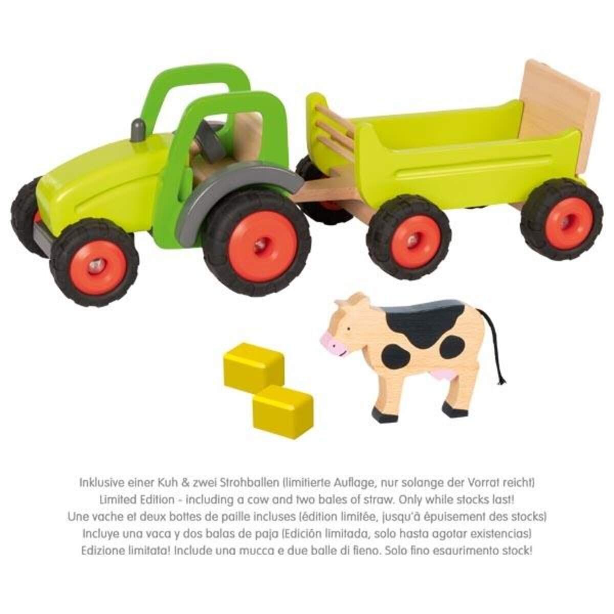 goki Traktor mit Anhänger