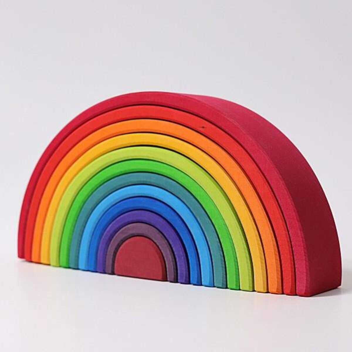 Grimm's Spiel und Holz Design - Regenbogen, 12-teilig