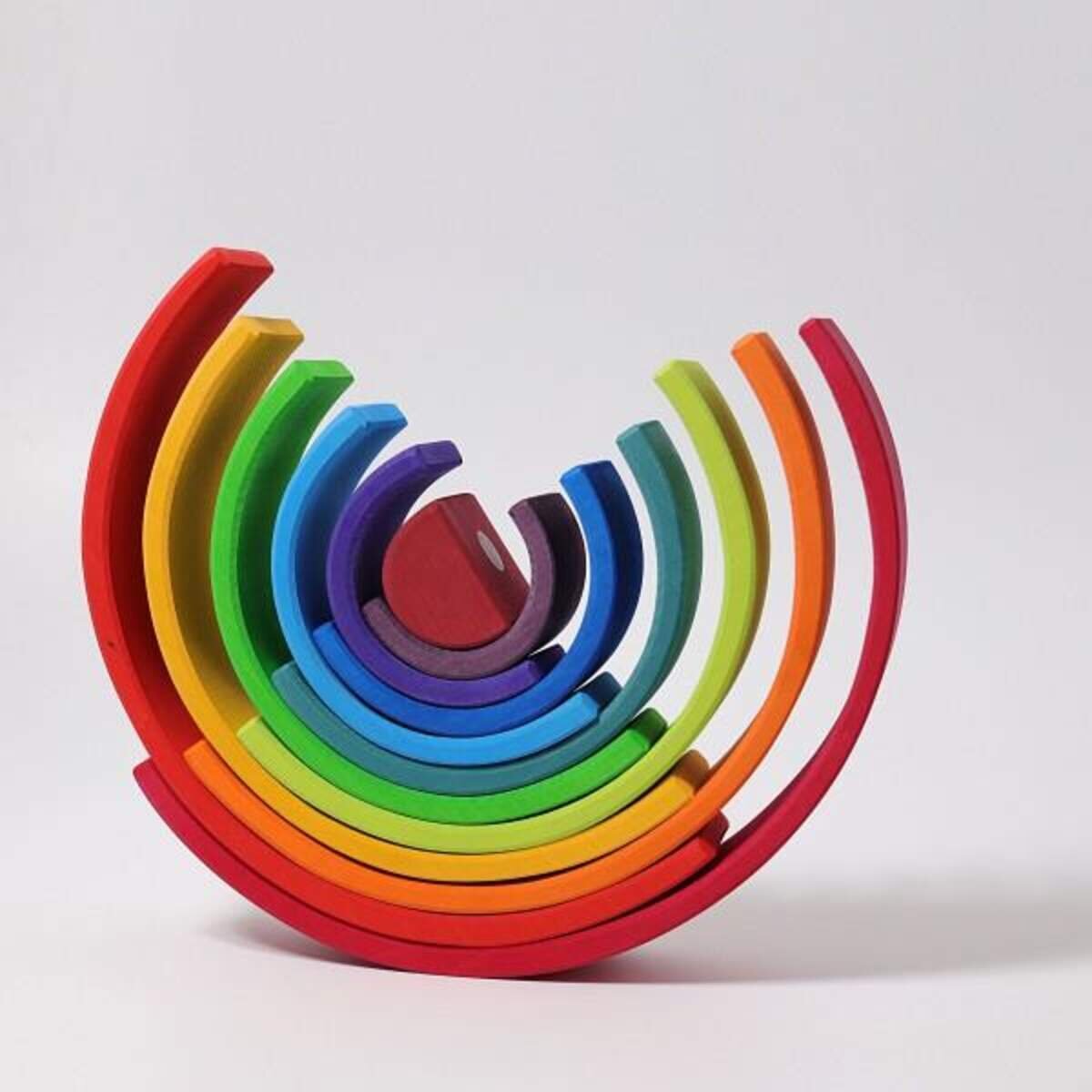 Grimm's Spiel und Holz Design - Regenbogen, 12-teilig
