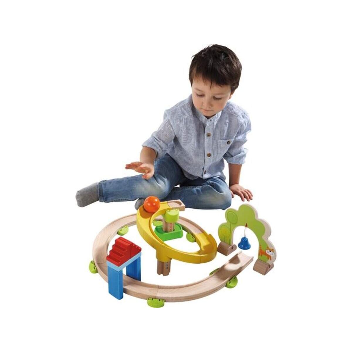 HABA 300439 Kugelbahn Kullerbü Kringelbahn