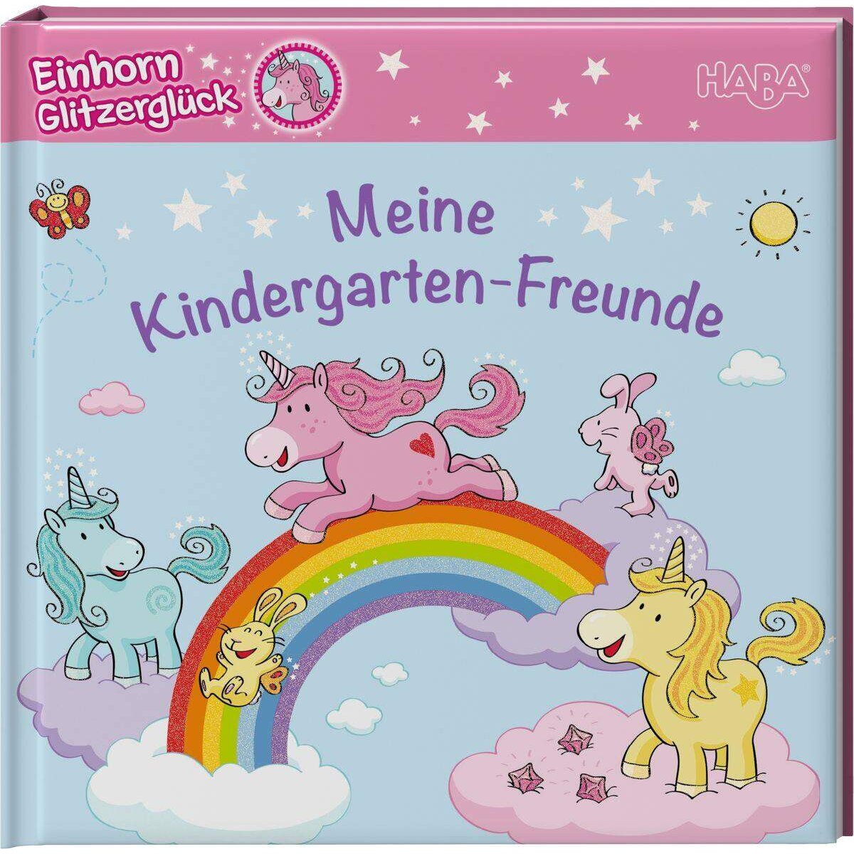 HABA 300754 Einhorn Glitzerglück Meine Kindergarten-Freunde