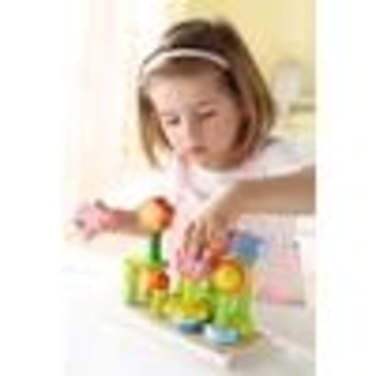 HABA 301551 Steckspiel Blumengarten