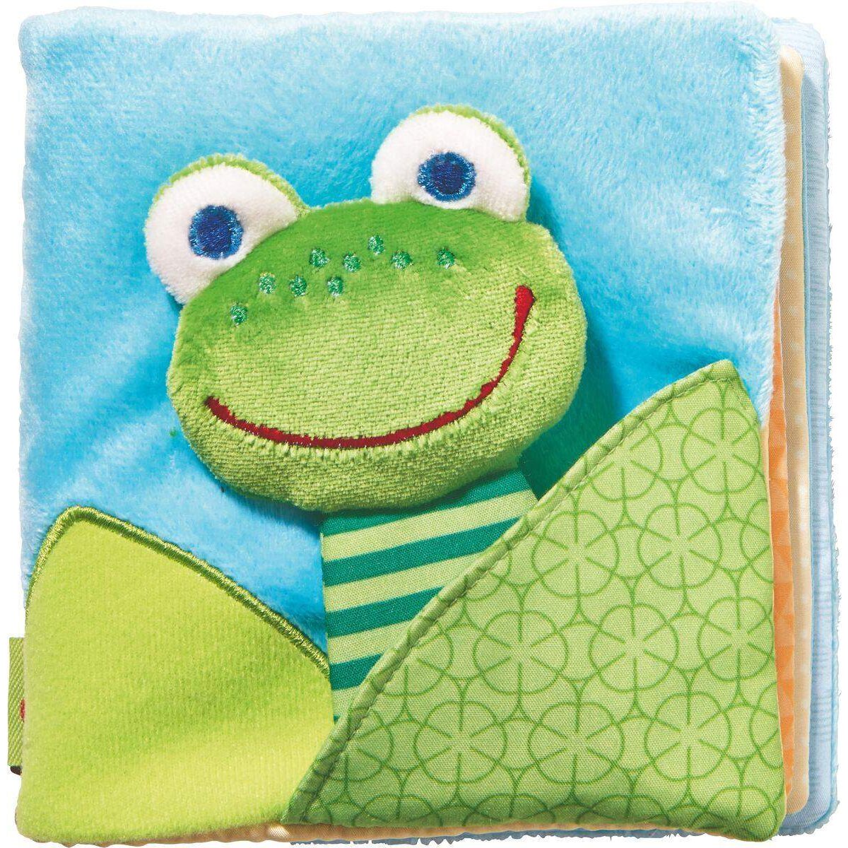 HABA 302097 Babybuch Stoffbuch Zauberfrosch