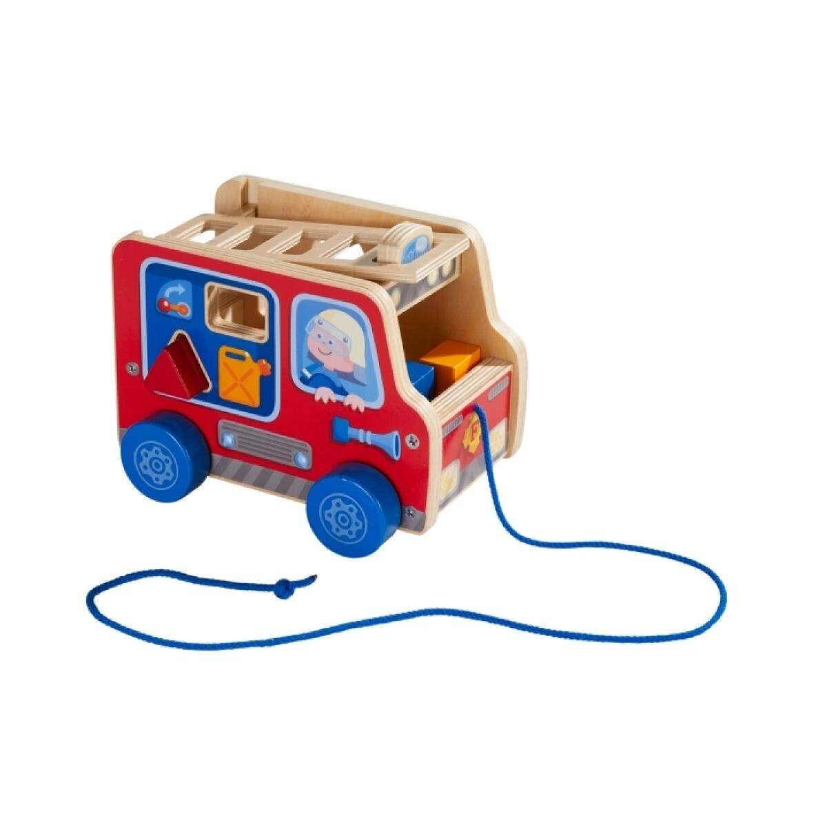 HABA 304317 Ziehfigur Feuerwehrauto