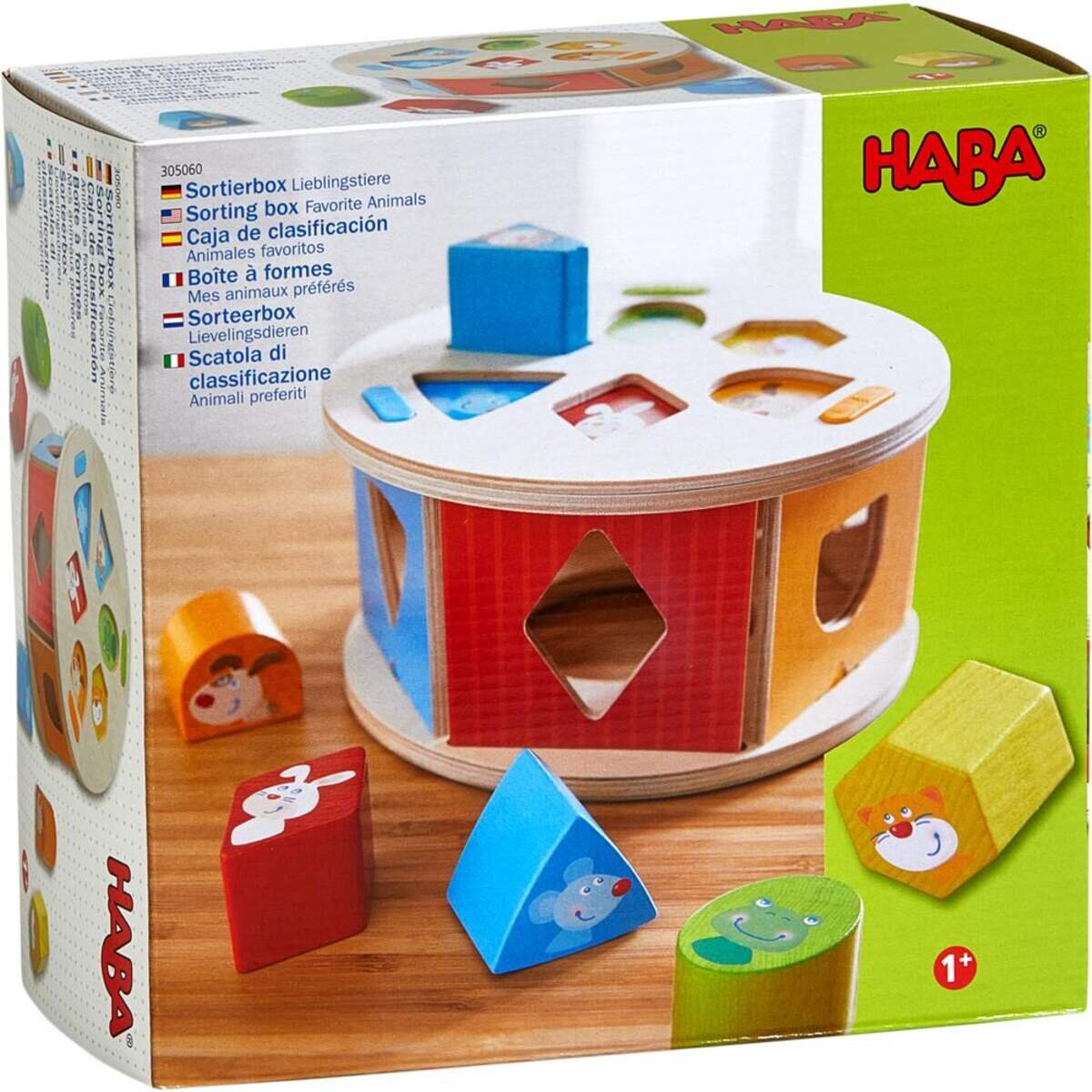 HABA 305060 Sortierbox Lieblingstiere