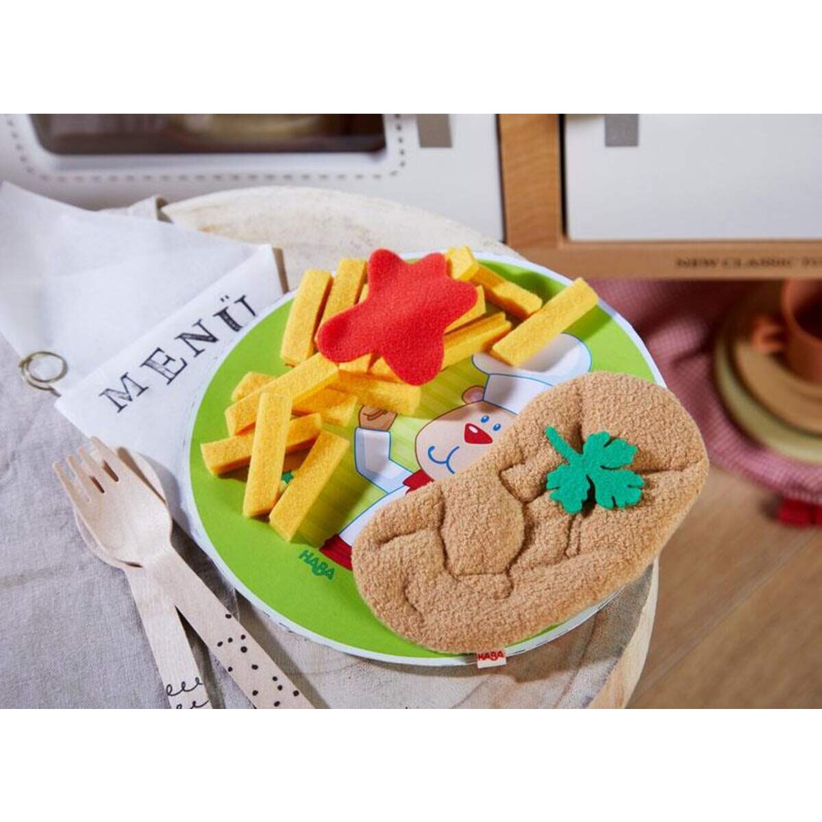 HABA 305764 Schnitzel mit Pommes frites