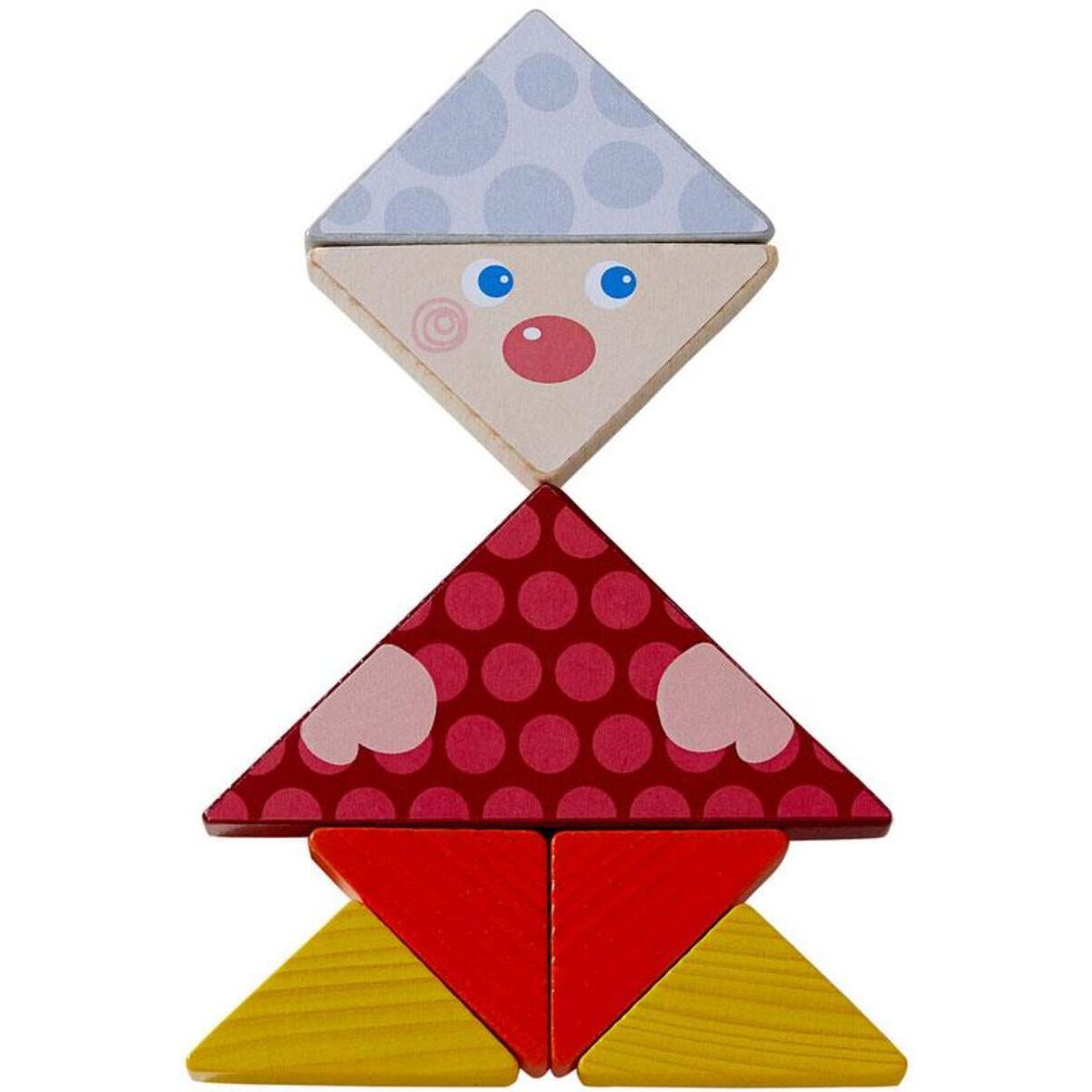 HABA 305777 Legespiel Bunter Tangram-Mix