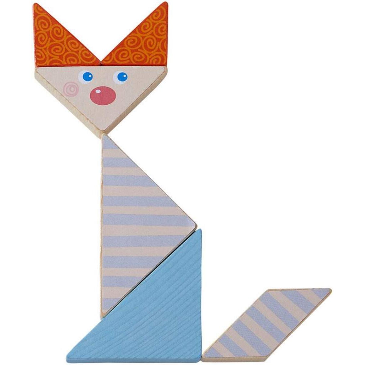 HABA 305777 Legespiel Bunter Tangram-Mix
