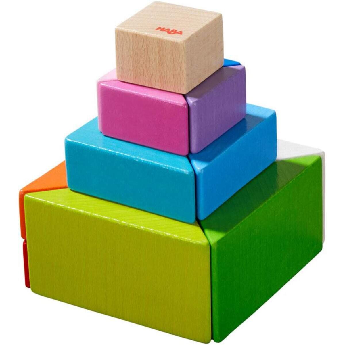 HABA 305778 3D-Legespiel Tangram-Würfel