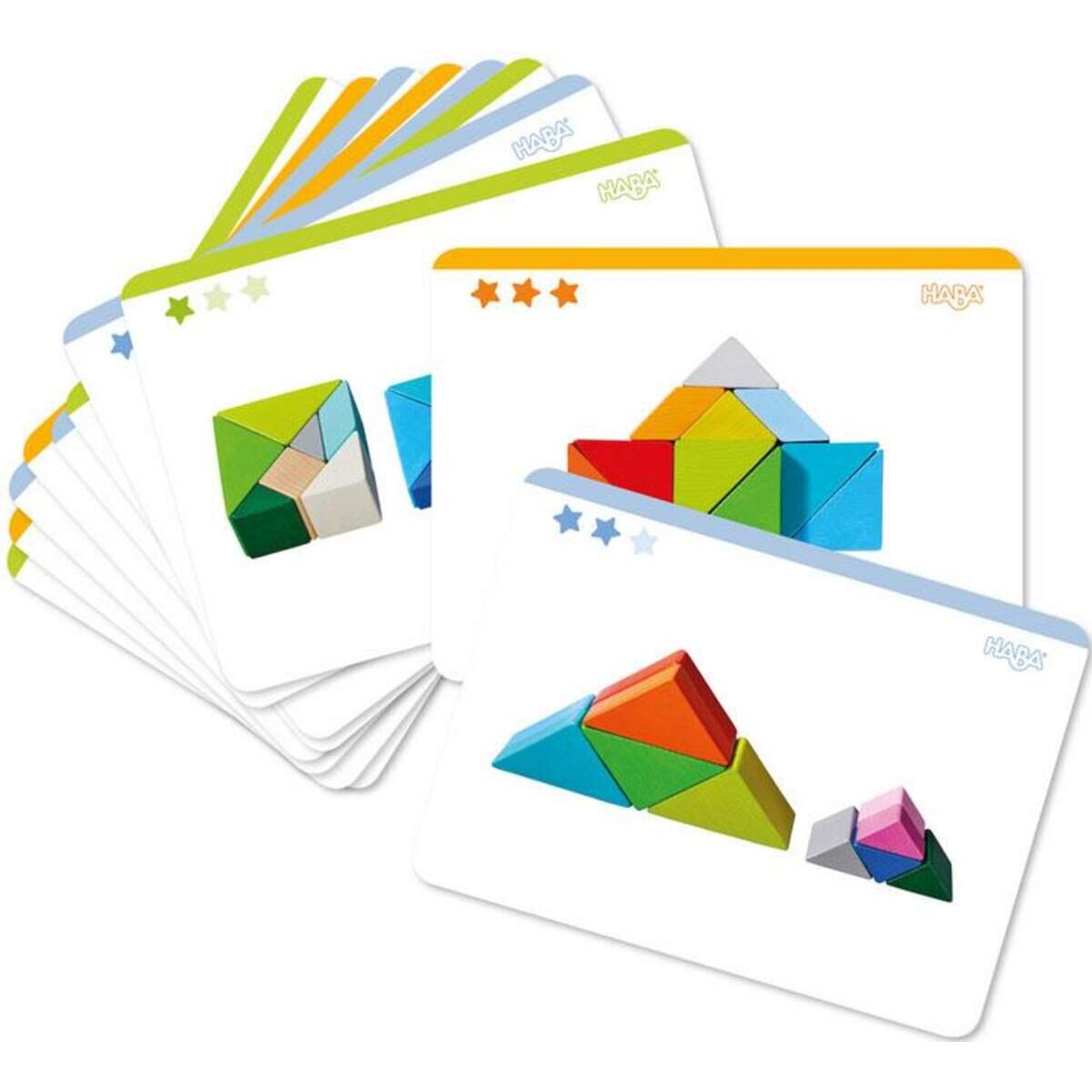 HABA 305778 3D-Legespiel Tangram-Würfel