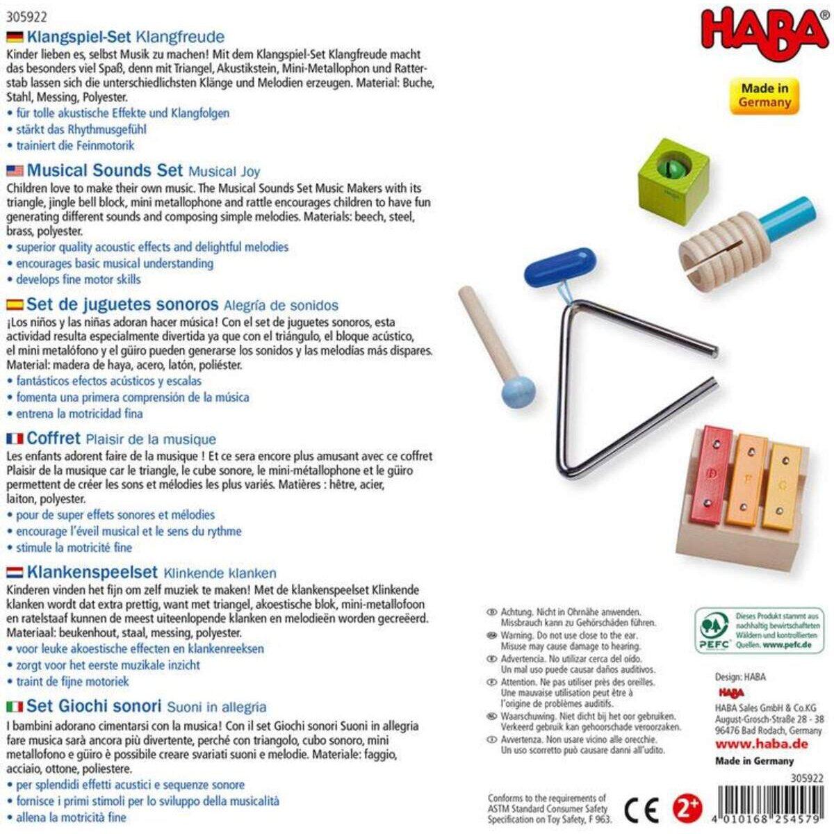 HABA 305922 Klangspiel-Set Klangfreude