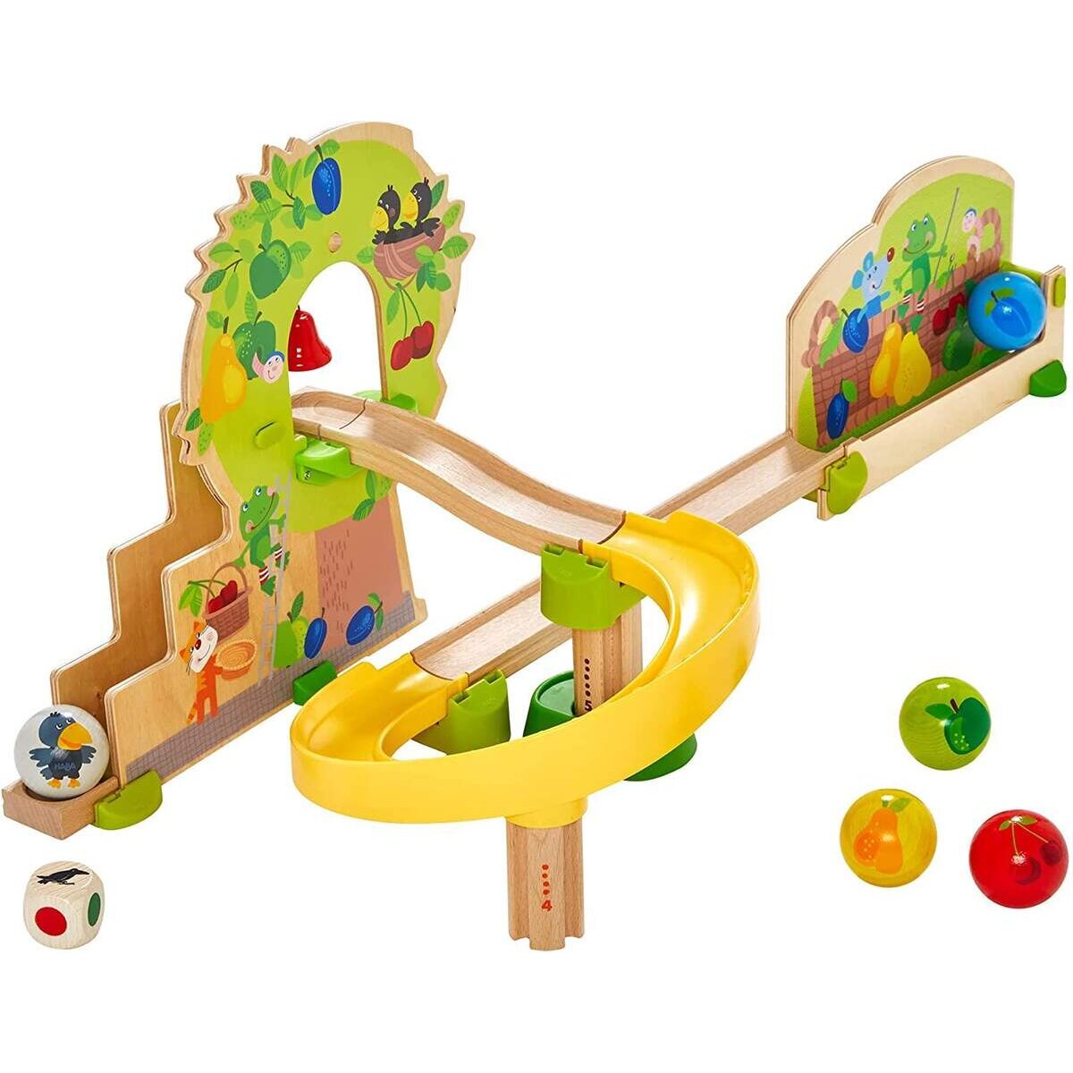 HABA 306018 Kullerbü Kugelbahn Obstgarten
