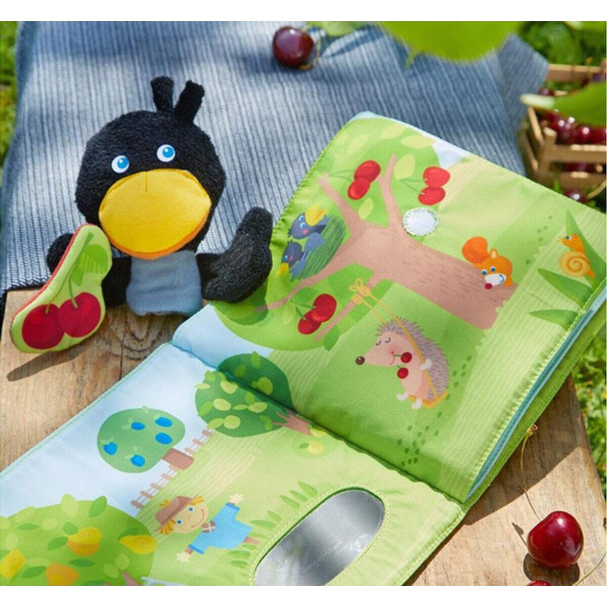 HABA 306081 Stoffbuch Obstgarten