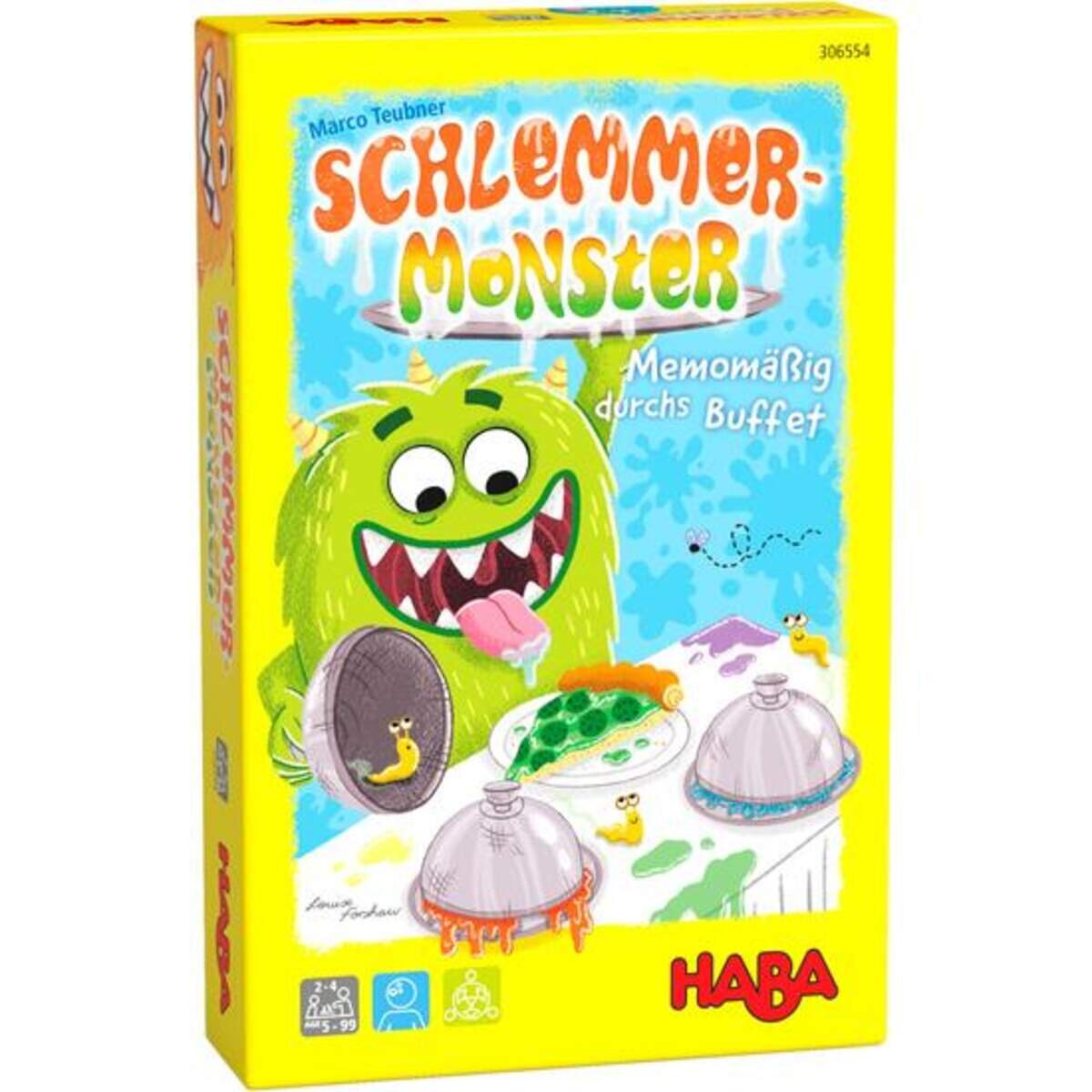 HABA 306554 Memo-Spiel Schlemmermonster