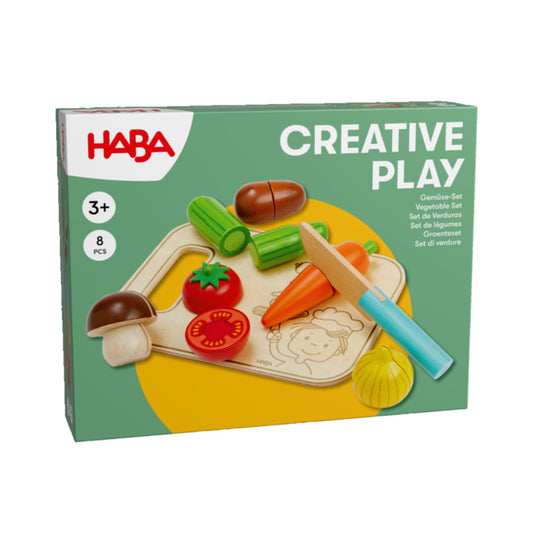 HABA Creative Play - Pizza-Set mit Brettchen