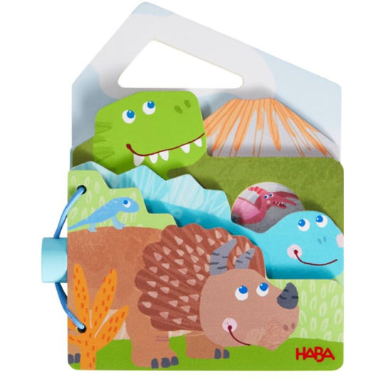 HABA Holz-Babybuch Dinos
