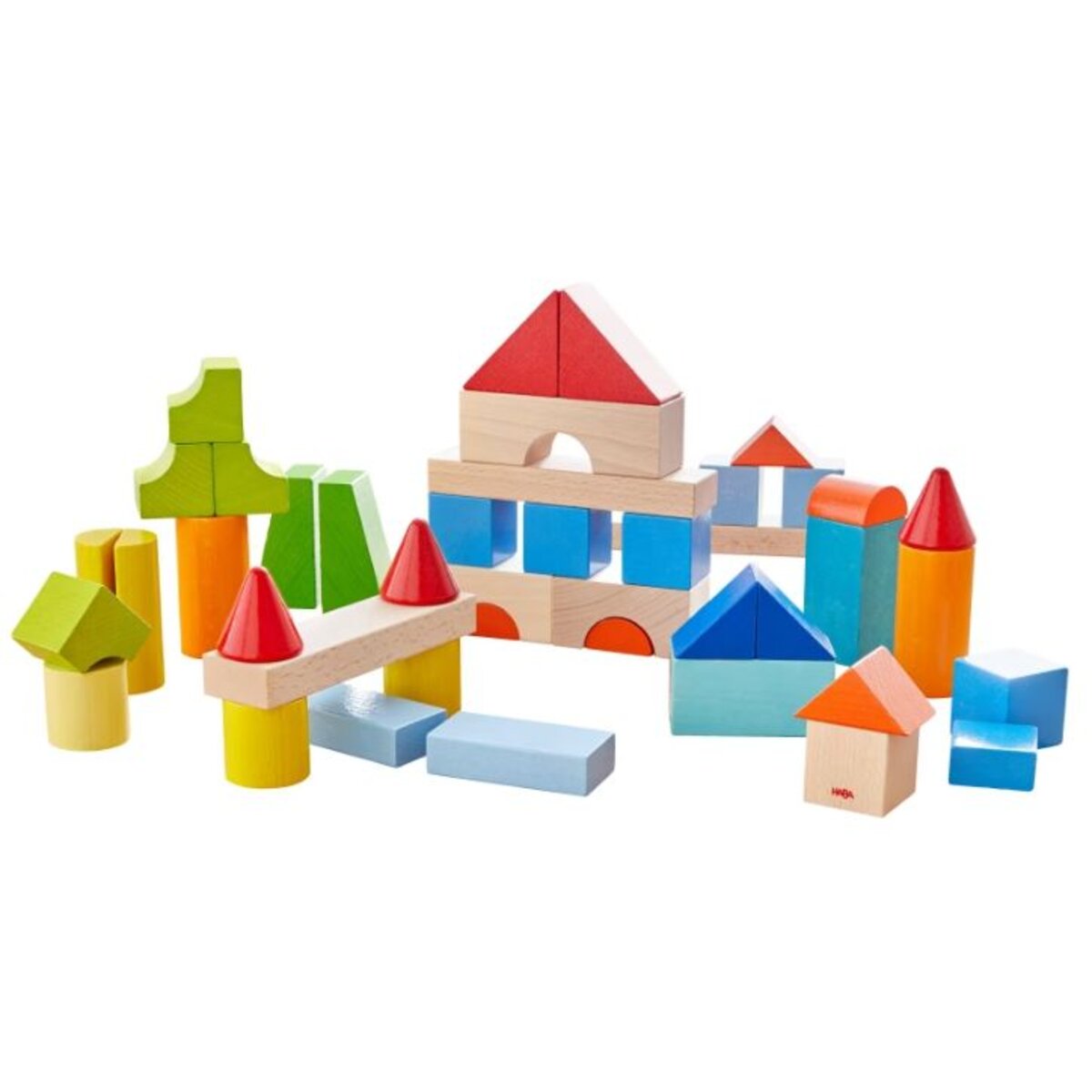 HABA Meine ersten Bausteine bunt (46 Teilig)