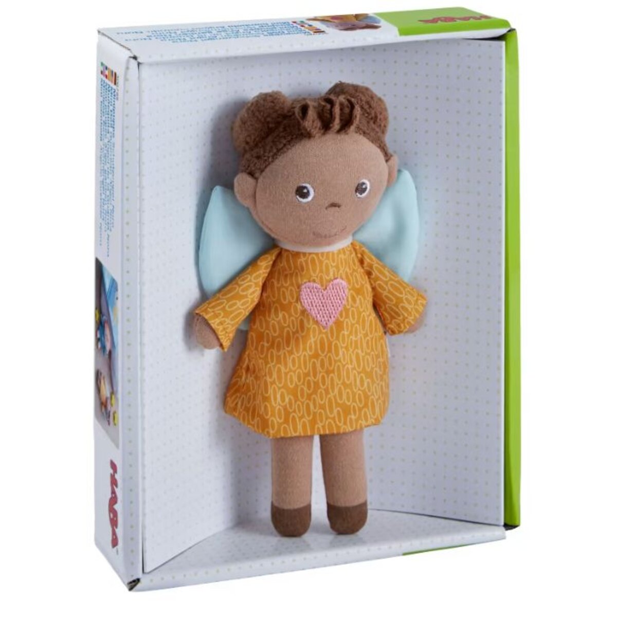 HABA Minipuppe Schutzengel Nora, 17 cm