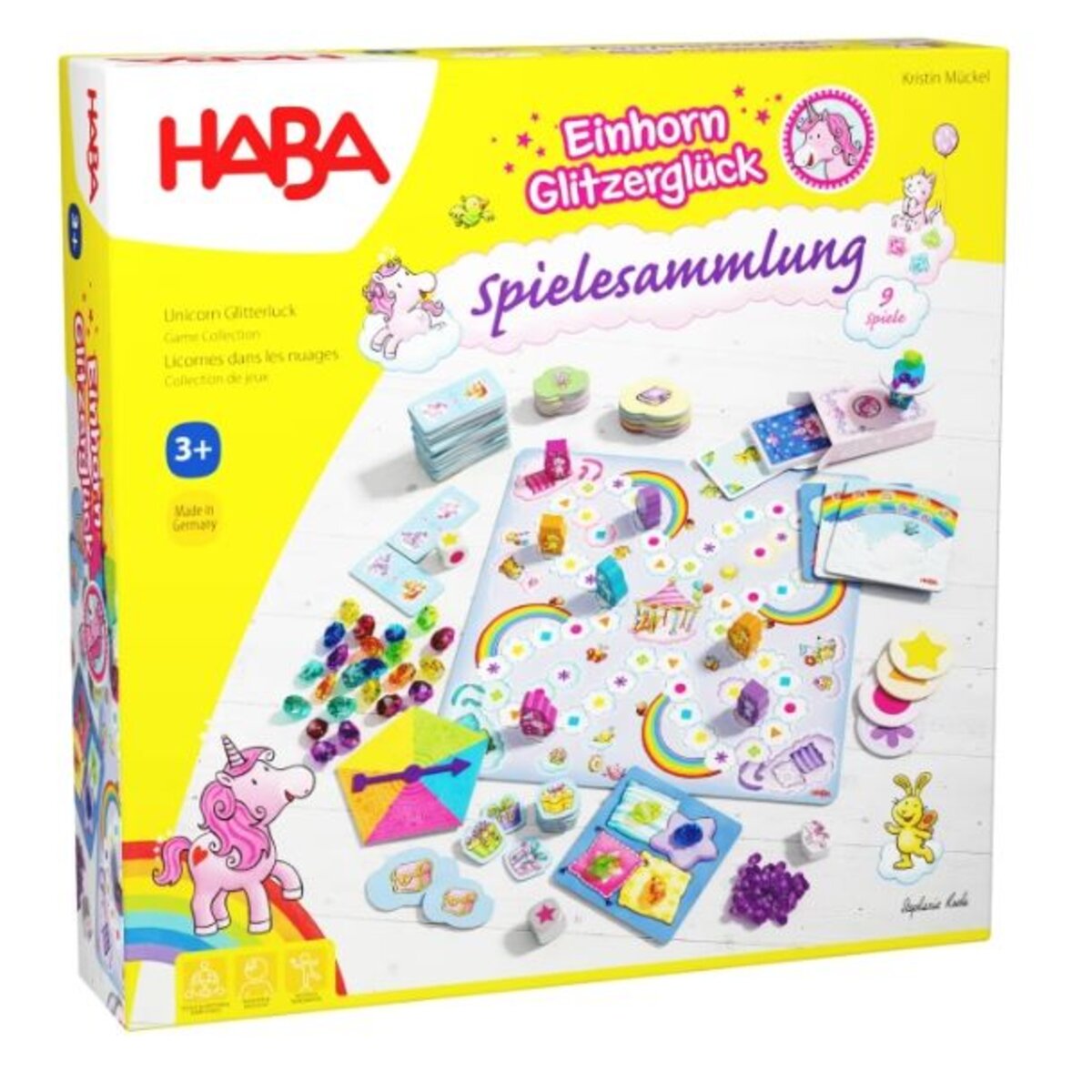 HABA Spielesammlung Einhorn Glitzerglück