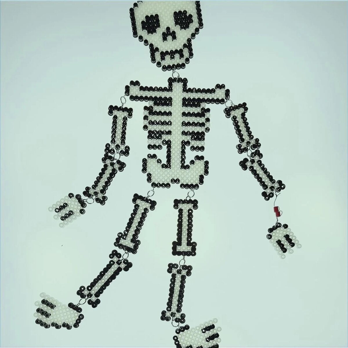 Hama Midi Bügelperlen, Leucht-Grün (nachtleuchtend), ca. 1.000 Stück, Ø 5,0 mm