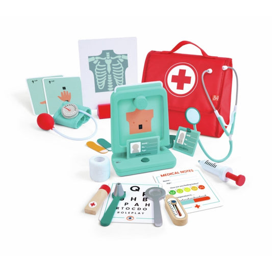 Hape Doktor-Set Arztkoffer mit funktionellem Zubehör