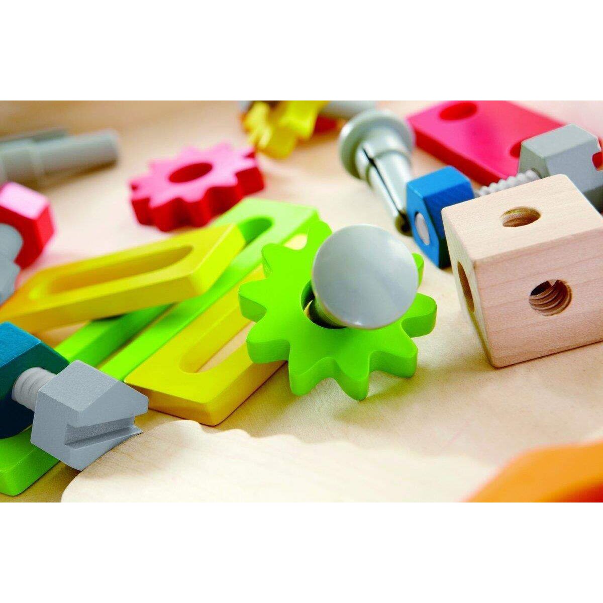 Hape Meister-Werkbank, 32-teilig