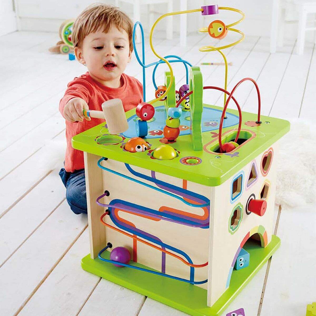 Hape Motorikwürfel Kleine Tierchen