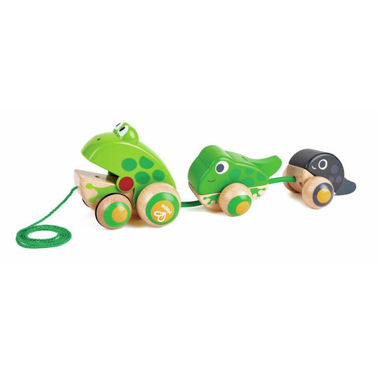 Hape Nachziehbare Frosch-Familie