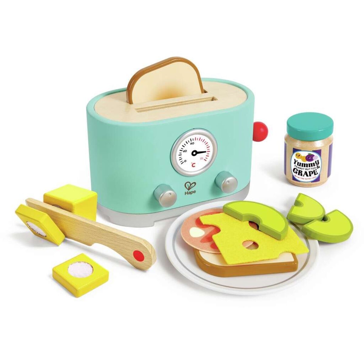 Hape Pop-up-Toaster-Set „Kling”
