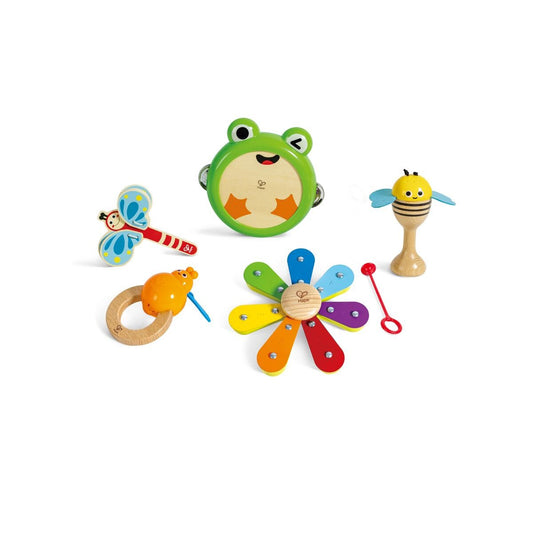 Hape Rhythmus-Kit Natur, 6 Teile
