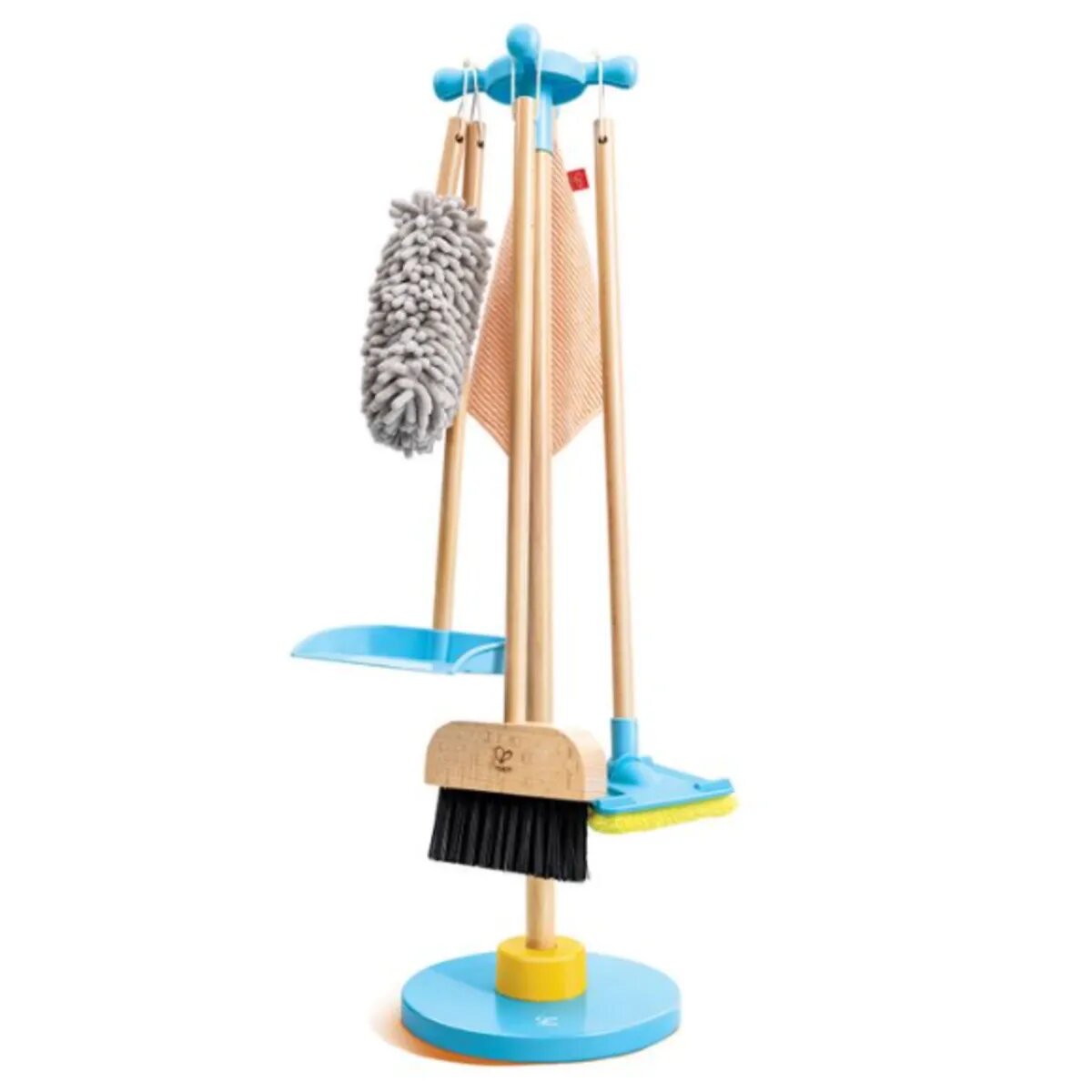 Hape Spielzeug-Putzset mit Ordnungsständer