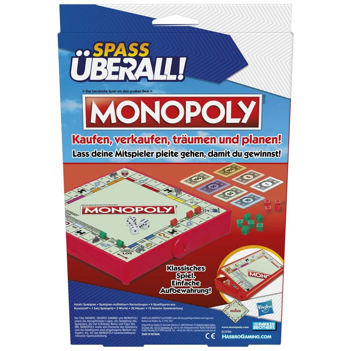 Hasbro Monopoly Kompakt