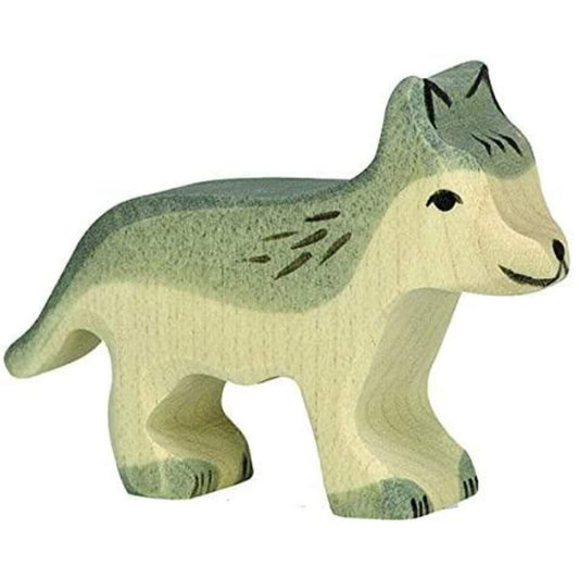 Holztiger Wolf, klein