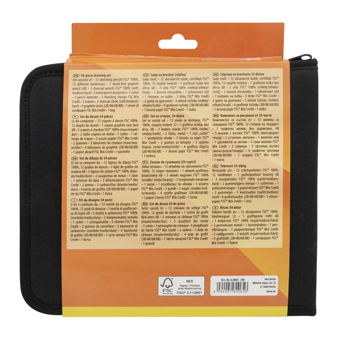 Idena Zeichenset 34 Teile