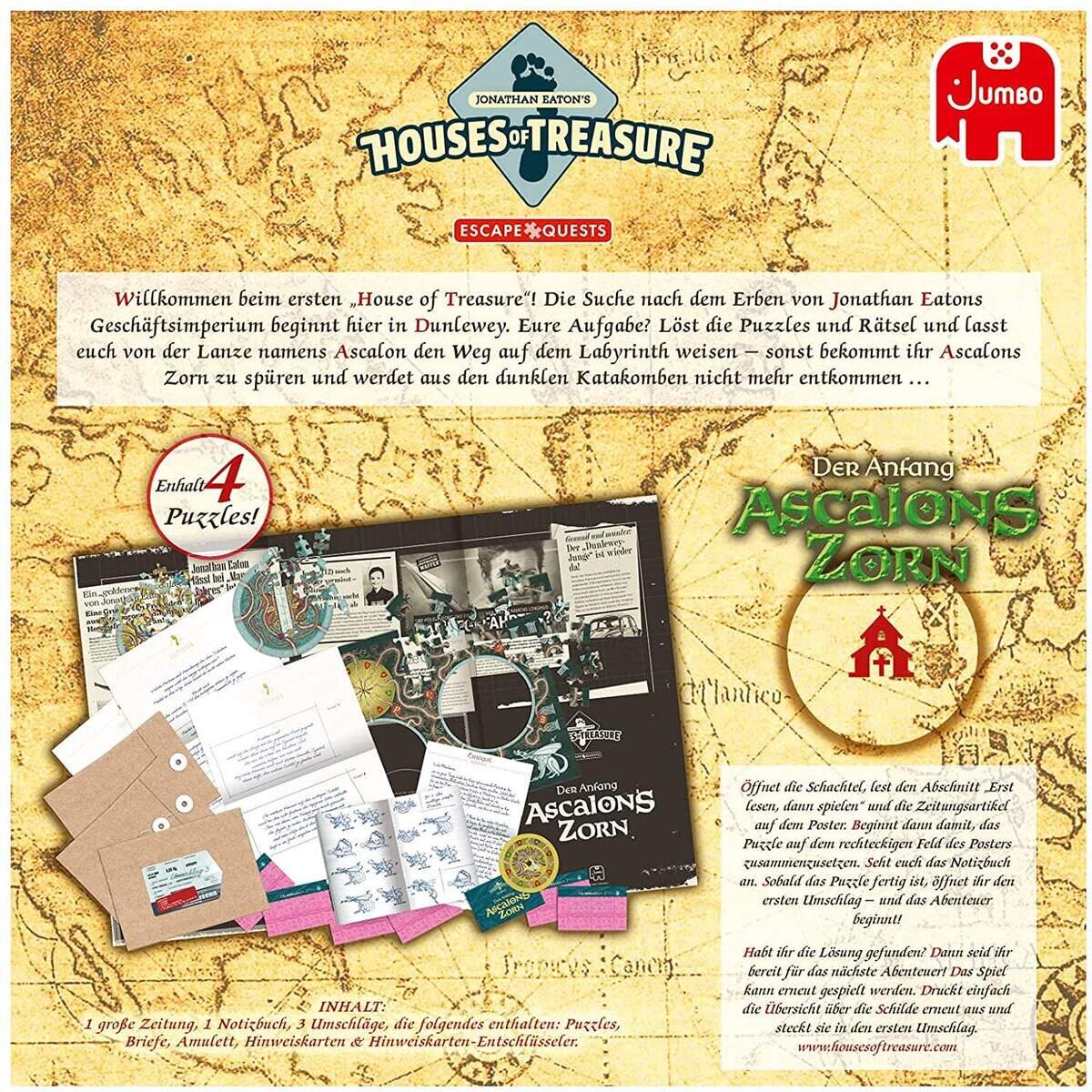 Jumbo Spiele Escape Mission Season 1 Episode 1