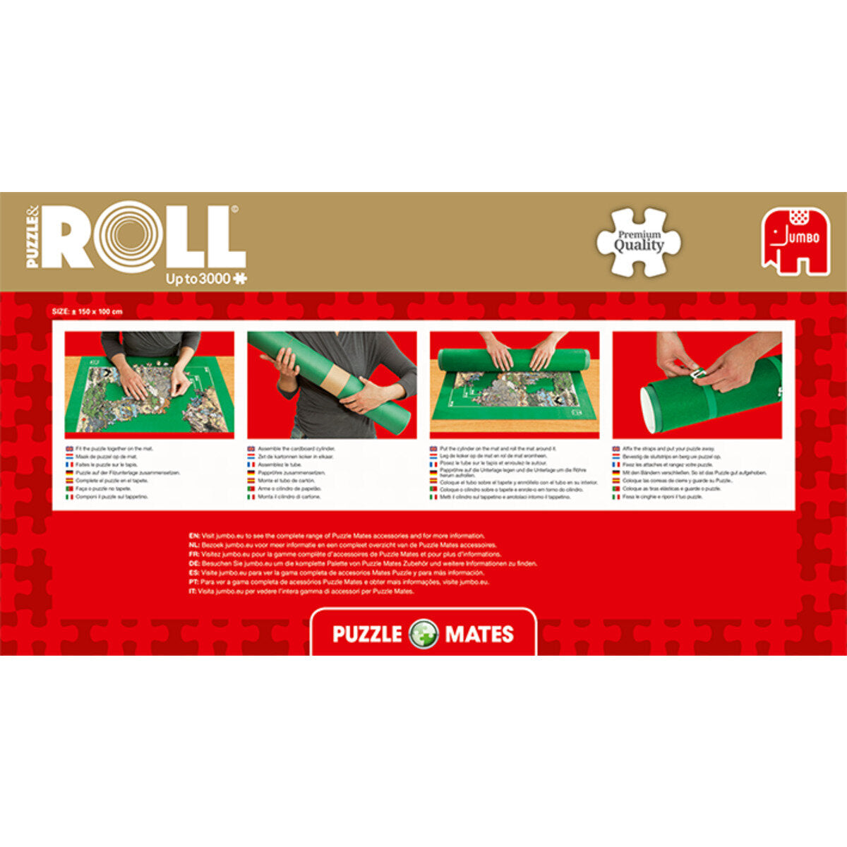 Jumbo Spiele Puzzle - Mates – Puzzle - & Roll bis zu 3000 Teile