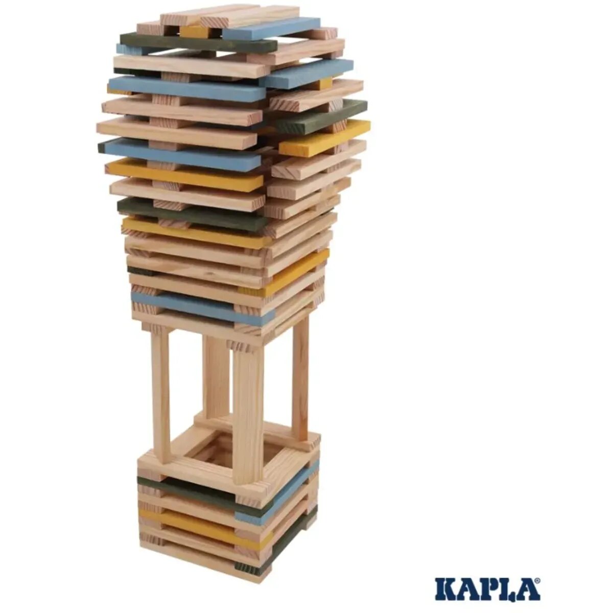 KAPLA® 120er BOX gelb / grün / blau