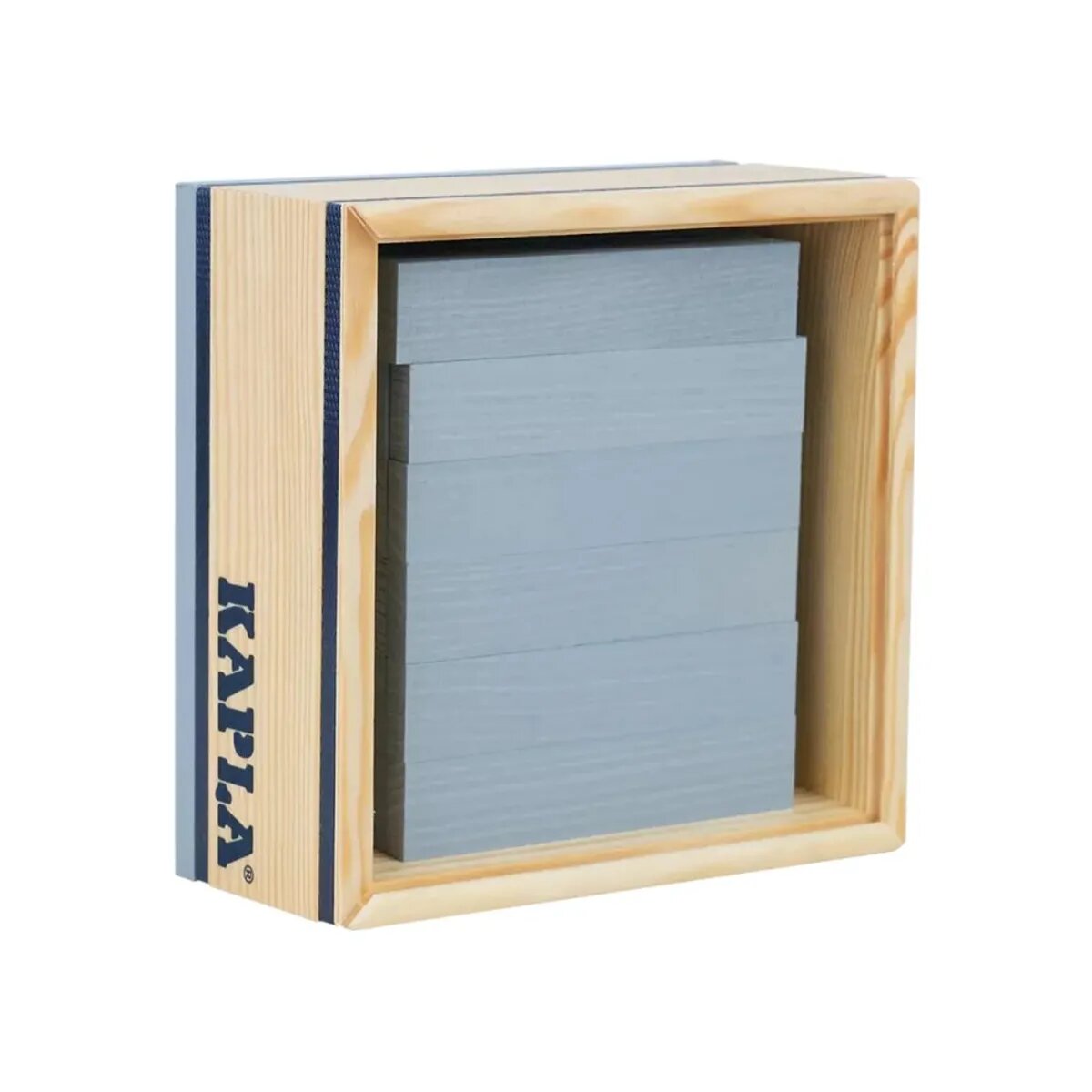 KAPLA® 40er QUADRATE, grau