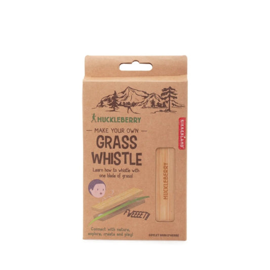 KIKKERLAND Huckleberry Grass Whistle Blumenpresse Bambus Outdoorspielzeug