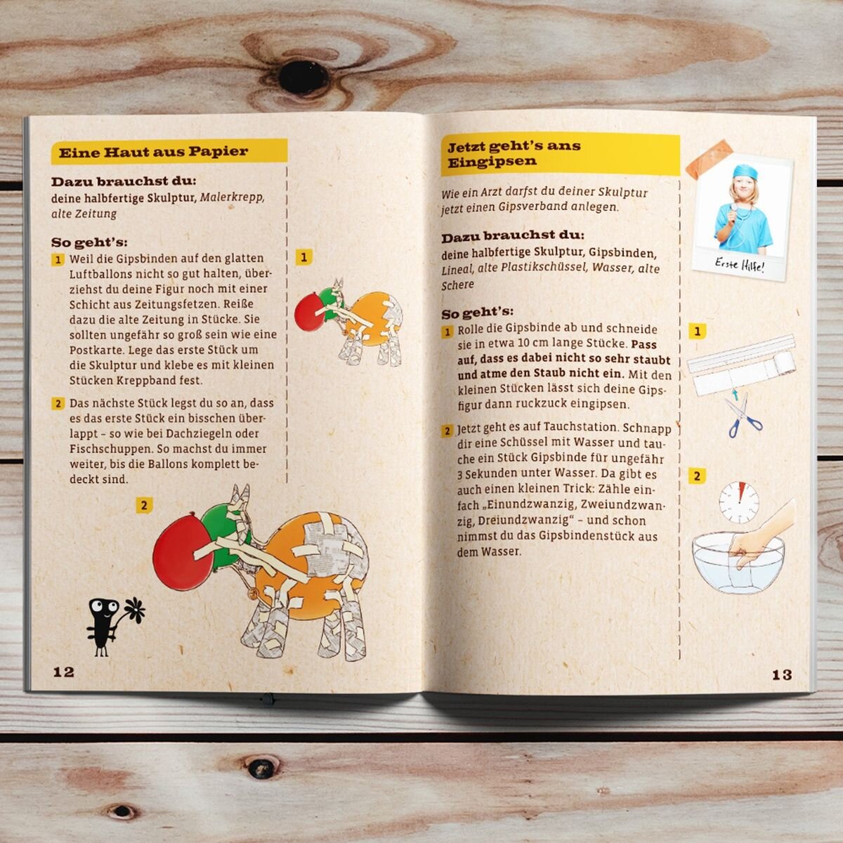 KOSMOS AllesKönnerKiste - Gips Skulptur